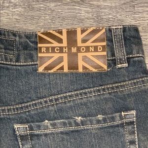 Richmond Denim Distressed/Dyed Jeans SZ 27 NWT